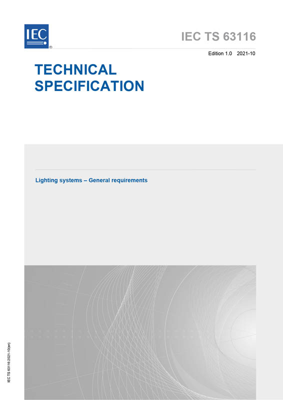 Cover IEC TS 63116:2021
